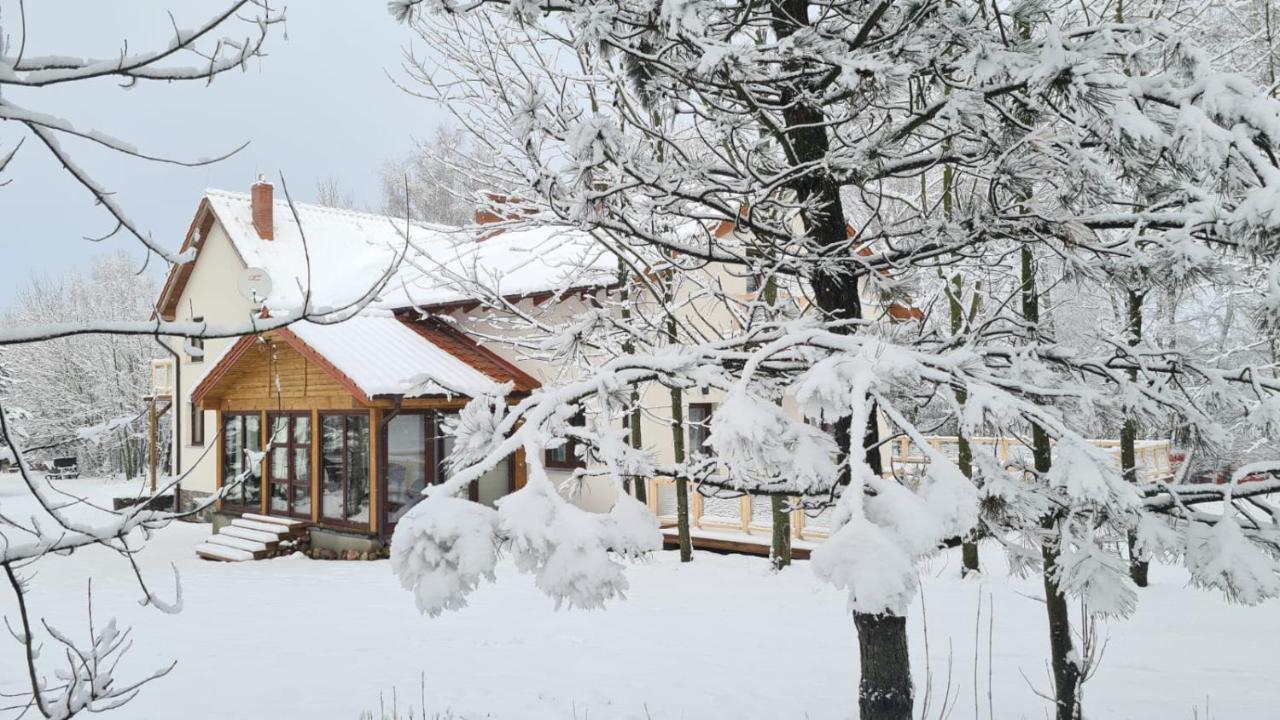Hosteria Na Mazurach Dąbrówno Exterior foto